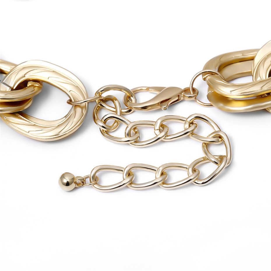Colar Choker Corrente Ellos Grossos Miami